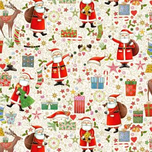 Makower Christmas Jolly St Nick 118 Q