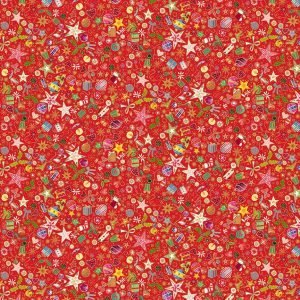 Makower Christmas Jolly St Nick 122 R